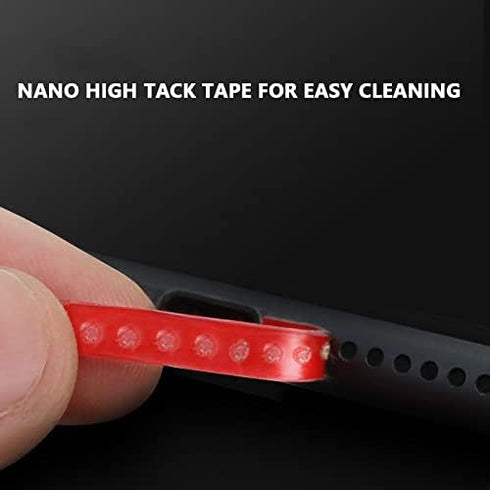 Cell Phone Cleaning Kit Accessories, Cleaner Tape for Phone Speaker and Receiver, Cleaning Stickers Dust Remover Compatible with Airpods, Samsung,...