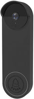 Silicone Case Doorbell Cover Weatherproof Protective Silicone for Google Nest Doorbell Case Anti-UV (Black)...