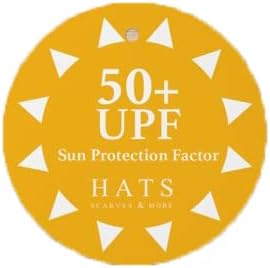 Hats Scarves & More Chemo Headwear Cancer Scarf 50+ UPF Sun Protection Pre Tied Headscarf Head Coverings Cotton Celeste...