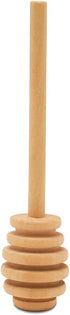 Wooden Honey Dipper Sticks, Honey Comb Wand Stirrers for Tea, Honeycomb Dripper Stir Spoons, Wood Dabber Combs Drizzler Sticks for Cake Pops, 4" C...