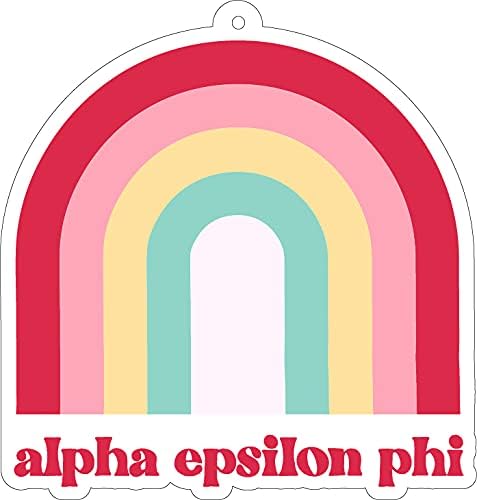Alpha Epsilon Phi - Rainbow Air Freshener - 2/Pack - Flowers & Sunshine Scent...