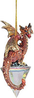 Diamond Dragon 2019 Gothic Holiday Ornament...