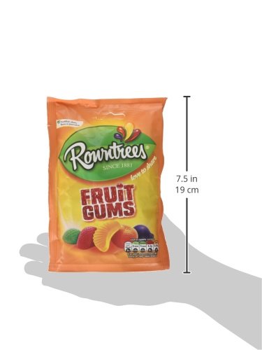 Rowntree's Fruit Gums Sweets Sharing Pouch, 150 g...