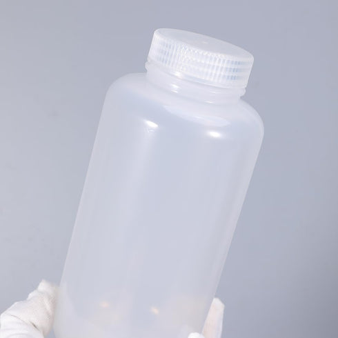33.8 oz Wide Mouth Lab Reagent Bottle, Laboratory Grade Chemical Container, Sealed Leak-proof Clear PP Bottle, Pill Bottle, Water Sample Bottle(2 ...