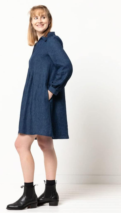 Style Arc Sewing Pattern - Xanthe Woven Dress (Sizes 10-22)...