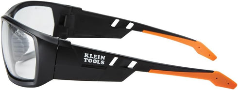 Klein Tools 60163 Safety Glasses, Professional PPE Protective Eyewear with Full Frame, Scratch Resistant and Anti-Fog, Clear Lens...