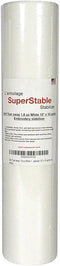 Superpunch Soft Tear Away 1.8 oz Stabilizer, Medium Weight Tearaway Stabilizer for Embroidery – 12 inch x 10 Yard Roll, Superstable Machine Stabil...