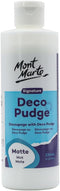 Mont Marte Deco Pudge Craft Varnish Signature 236ml (8 US fl.oz) – Matte, Multi-Purpose Clear Craft Sealer, Varnish and Decoupage Glue, Ideal for ...
