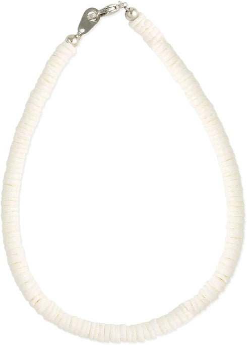 Hawaiian Heishi Puka Shell Surfer Anklet...