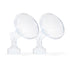 Ameda MYA Breast Pump Replacement Flanges 24mm, Comfort Fit Angled Flange, 2 Count (1 Pair) | Discontinued | NOT Compatible with The MYA Joy or MY...