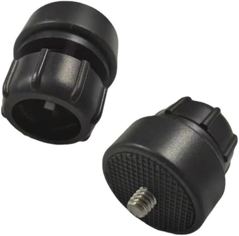 2 Pack 1/4 Screw to 17mm Ball Mount Base Mount Stand Interface Socket Joint for Tripod DV Camera Car Monitor GPS Phone Holder Clip Ring Light Hose...