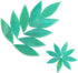 Mosaic Tiles 32pcs/24pcs Glass Leaf Mosaic Tile Glass Leaf for Mosaics Glitter Crystal Mosaic Oval Translucent Mica Glass DIY Handmade Art Craft D...
