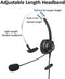 Headset Headphone Hands-Free + Microphone Compatible for Only Avaya 9608 9608g 9620l A1608-i J139 J169 J179 IP VIOP Home Office Work Desktop Telep...