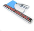 Yoaoo 2Pack OEM Chrome Cummins Turbo Emblem Badges Compatible with 2500 3500 Emblem Glossy 6.2" by 3.4" inches...