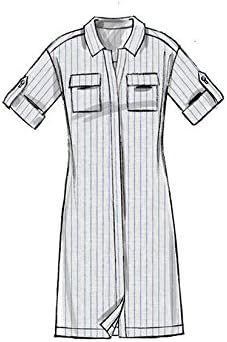 McCall's Patterns Misses' Button-Down Top, Tunic, Dresses and Belt Sewing Pattern, Y (XSM-SML-MED)...