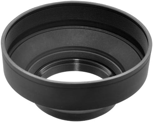 Xit XT72SLH 72mm Soft Rubber Lens Hood (Black)...