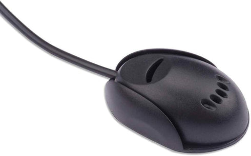 Mic 3.5mm External Microphone Assembly for Car Vehicle Head Unit Bluetooth Enabled Audio Stereo Radio Receiver GPS DVD with 3m Cable Plug and Play...