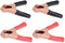 Insulated Alligator Clips Durable Heavy Duty Black & Red Boot Metal Spring Loaded Truck Car Battery Electric Test Clips Lead Probe Alligator Clamp...