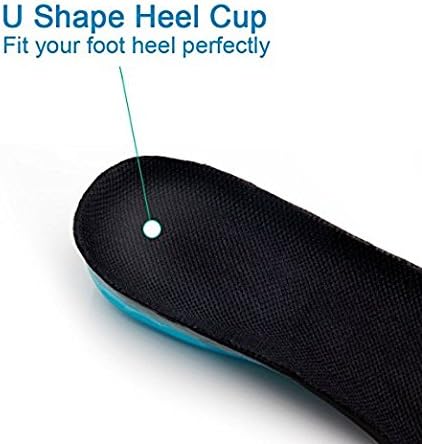 Cloud Soles for Men Women, Silica Gel Sport Shoe Insole, Spring Cushioning Shock Absorption Shoe Insert,Forefoot Enhances Massaging Insoles,Planta...
