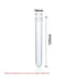 Plastic Test Tubes with Caps, 50pcs Dia.16x125mm | 25ml, Nature Colored Test Tubes with Lids, LVI001...