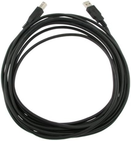 15ft USB Cable for: HP Officejet Pro 8600 Plus N911G Multifunction Printer...