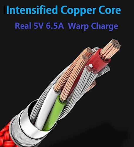 for OnePlus 9 Pro/8T 8/5t/6/6t/7/7t Pro Cable USB A to C 65W 3.3 Ft Dash Warp Charge 65 Cable for One Plus 8T Nord N10 N200 Charger Cable for Sams...