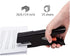 Amazon Basics Effortless Hand Held Plier Stapler, 25 Sheet Capacity, Black...