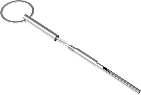 Headphone Plug Extraction Tool with Key Ring and Cleaning Brush - Remove Broken Headphone Plug from Headphone Jack of Mobile Devices...