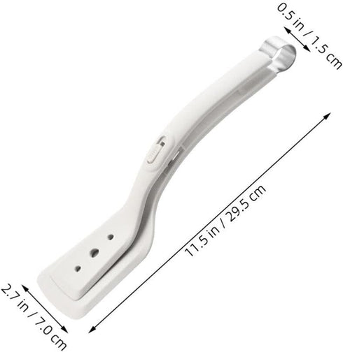 Alipis 2 in 1 Grip and Flip Spatula Tongs Silicone Egg Flipper Tong Bread Pancake Fish French Toast Omelet Making Steak Clamp for Home Kitchen Coo...