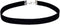 Classic Black Velvet Choker Necklace Gothic Stretch Collar Necklace Comfortable Ribbon Choker Necklace Cosplay Punk Jewelry for Women Girls...