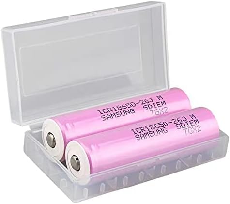 Fielect 12 x 9V Battery Storage Case Holder Organizer Box Transparent...