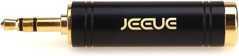 3.5mm(1/8") Male to 3.5mm(1/4") Female Headphones Adapter Pure Copper Jack Adaptor -Black......
