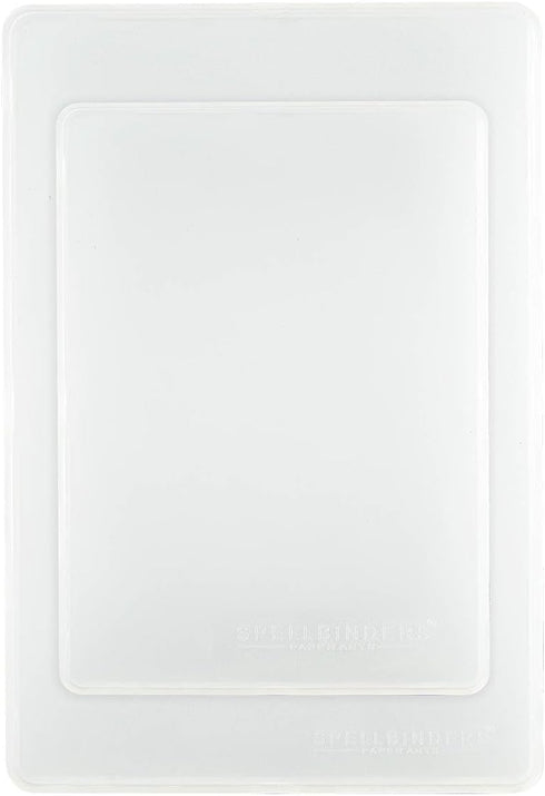 Spellbinders [ Stackable Medium & Large Set (3 Trays, 3 Lids) Craft STAX Storage, Clear...