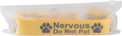 Funny Dog Leash Nervous Do Not Pet Dog Leash Walking Training Dog Leashes Dog Owner Pet Lover Gift (Nervous Do Not Pet-YE)...