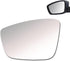 Mirror Glass fit for Volkswagen VW Beetle Jetta Passat Driver Left Side Mirror Glass No Backing Plate Flat Including Adhesive...