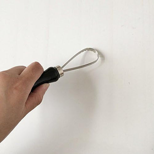 3pcs Sculpture Scraper Knife Carved Sludge Shaper Ceramic Pottery Clay Trimming Big Loop Tools Set...