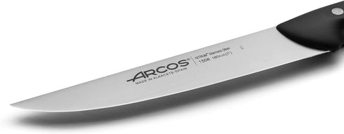 Arcos Kitchen Knife 7 Inch Nitrum Stainless Steel and 180 mm blade. Professional Utilty Knife. Ergonomic Polyoxymethylene POM Handle. Series Maitr...