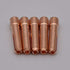 TIG Welding Torch STUBBY Gas Lens Collet Body 17GL332 3/32" & Collet 10N24S Copper Consumables KIT for WP 17 18 26 Torch 10PCS...