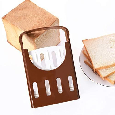 TCOTBE, Foldable Compact Bread Slicing Guide - Bake Slicer Cutter for Homemade Bread, Sandwiches...