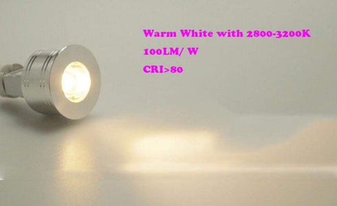 MR11 LED Light Bulbs 1W MR11 GU5.3 Bi-Pin Base LED Light 1W(12V 10W Halogen Replacement) Warm White 3000K LED Spotlight Bulb for Landscape Accent ...
