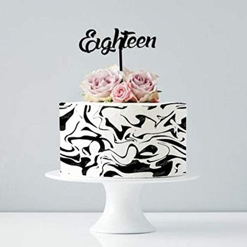 CrafTreat Pattern Stencils for Painting on Wood, Canvas, Paper, Fabric, Floor, Wall and Tile - Woodgrain, Crackle, Marble and Script - 4 Pcs - 6x6...