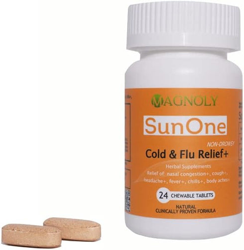 SunOne +Herbal Supplements for cold & flu relief+ non-drowsy...
