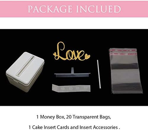 Cake Money Box, Money Pulling Cake Making Mold- Small -4.3X3.1X2.7 inch...