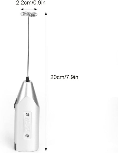 Hand Blender Electric Electric Immersion Hand Blender Silver Handheld Electric Eggbeater Coffeek Frother Mixer Blender Household Kitchen Tools...