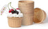 Parchment Brown Cupcake Liners 100pcs Standard Size, Muffin Baking Wrapping Packaging Cups,Holders Paper, Heavy Duty Greaseproof Wrappers for Wedd...