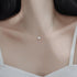 Rnivida 925 Sterling Silver Single Pearl Pendant Necklace, Simple Pearl Necklace...