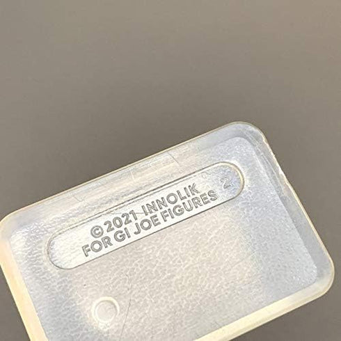 EBCO 50 Pieces Plastic Action Figure Stand Base for 3.75inchGI Joe Figure Toy Exclusive Upgrade Clear Display Stand Tool,Transparent...