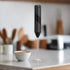 Cuisinox Electric Milk Frother Handheld Stainless Steel Battery Powered Foam Maker, Whisk Drink Mixer Blender For Coffee, Frappe, Latte, Macchiato...