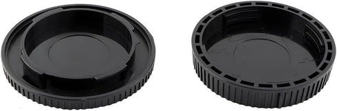 2 Pack Rear Lens Cap and Camera Body Cap Cover Kit for Nikon Z30 Z50 Z5 Z6 Z6 II Z7 Z7 II Z9 Z fc Z Mount Cameras Replaces BF-N1 Body Cap & LF-N1 ...