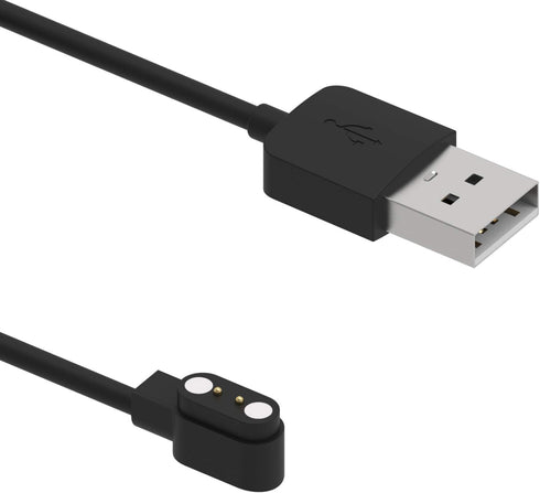 Black Compatible with Da Fit Smart Watch Charger, Replacement USB Charger Cable 3.3 Ft Charging Cord for Smart Watch Smartwatch Smartwatch Replace...
